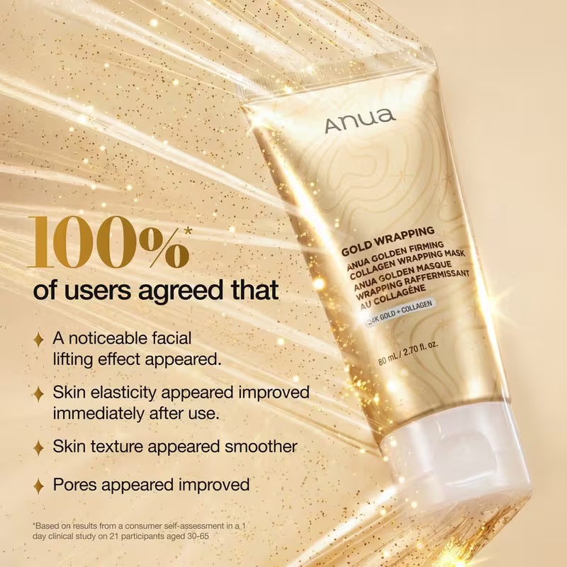 Anua - Golden Firming Collagen Wrapping Mask Kpop Demon Hunters Collaboration [80ml]
