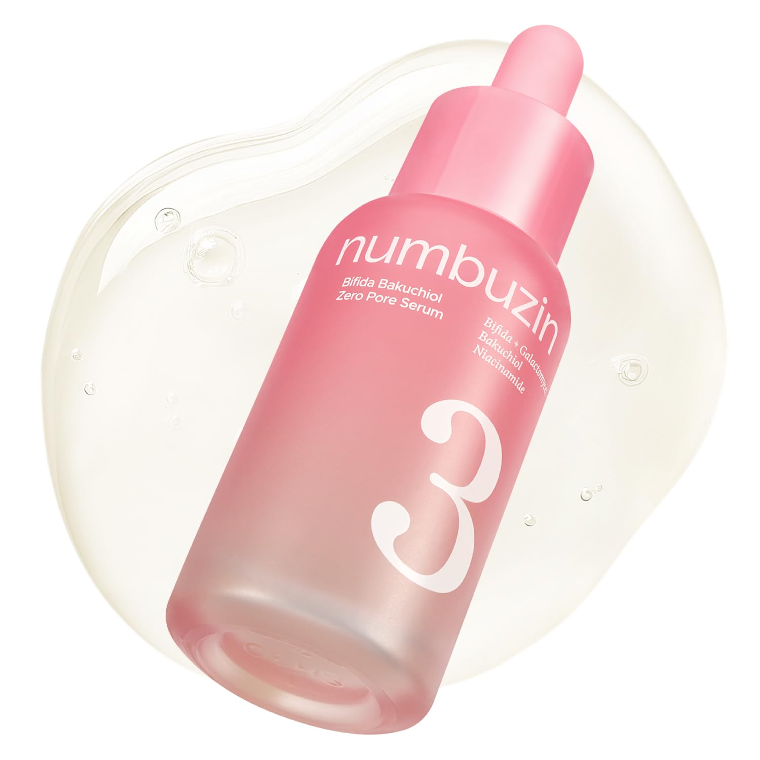 Numbuzin - No.3 Bifida Bakuchiol Zero Pore Serum 30ml