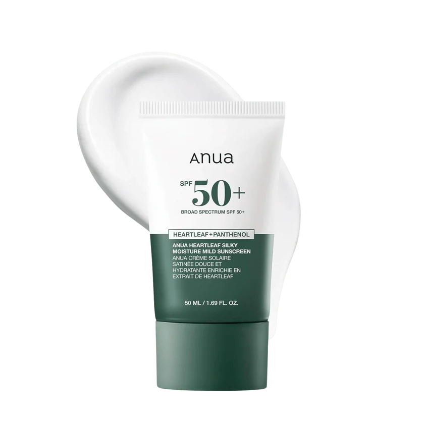 Anua - Heartleaf Silky Moisture Sun Cream - 50ml