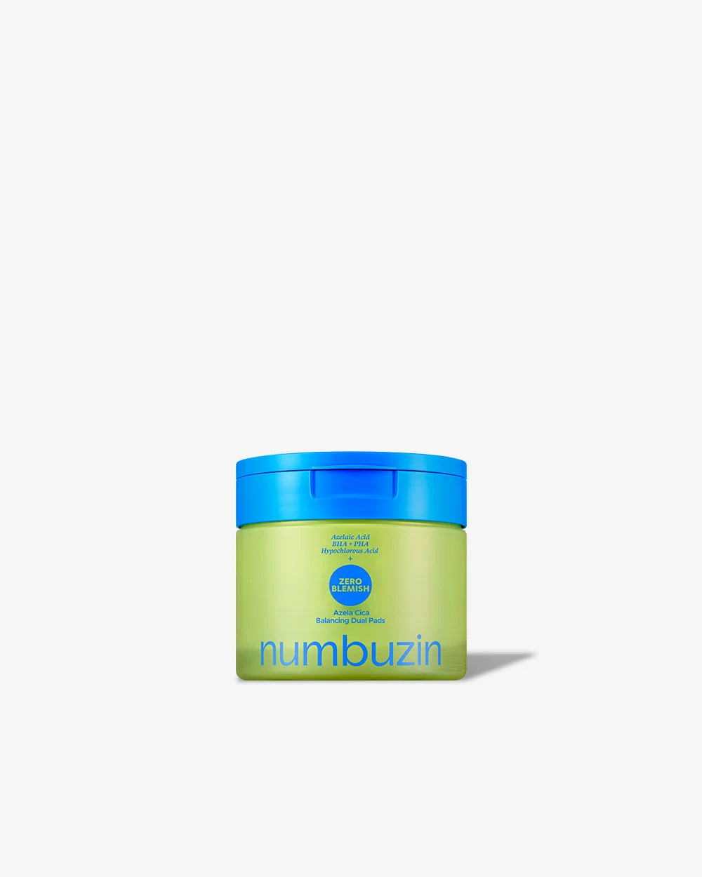 numbuzin - Zero Blemish Azela Cica Balancing Dual Pads [60 pads]