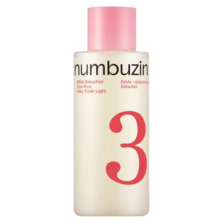 Numbuzin - No.3 Bifida Bakuchiol 50 Zero Pore Milky Toner 200ml