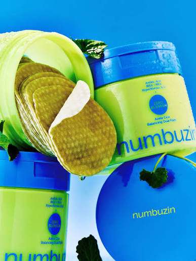 numbuzin - Zero Blemish Azela Cica Balancing Dual Pads [60 pads]